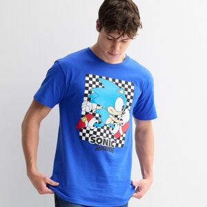 Blue Sonic Graphic Tee